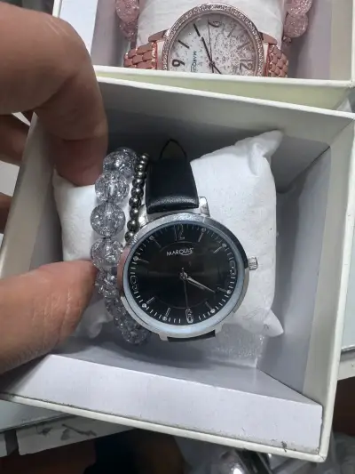Reloj Marquis dorado con pulsera - miniatura 5