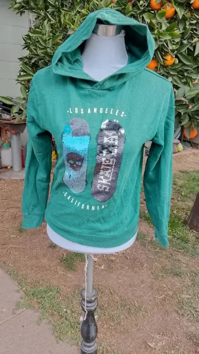 Camisa de franela a cuadros multicolor - miniatura 4