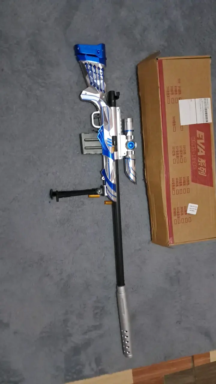 Rifle de juguete con mira telescópica - 4