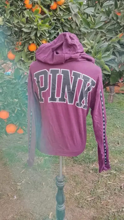 Chaqueta morada Columbia con capucha - miniatura 3