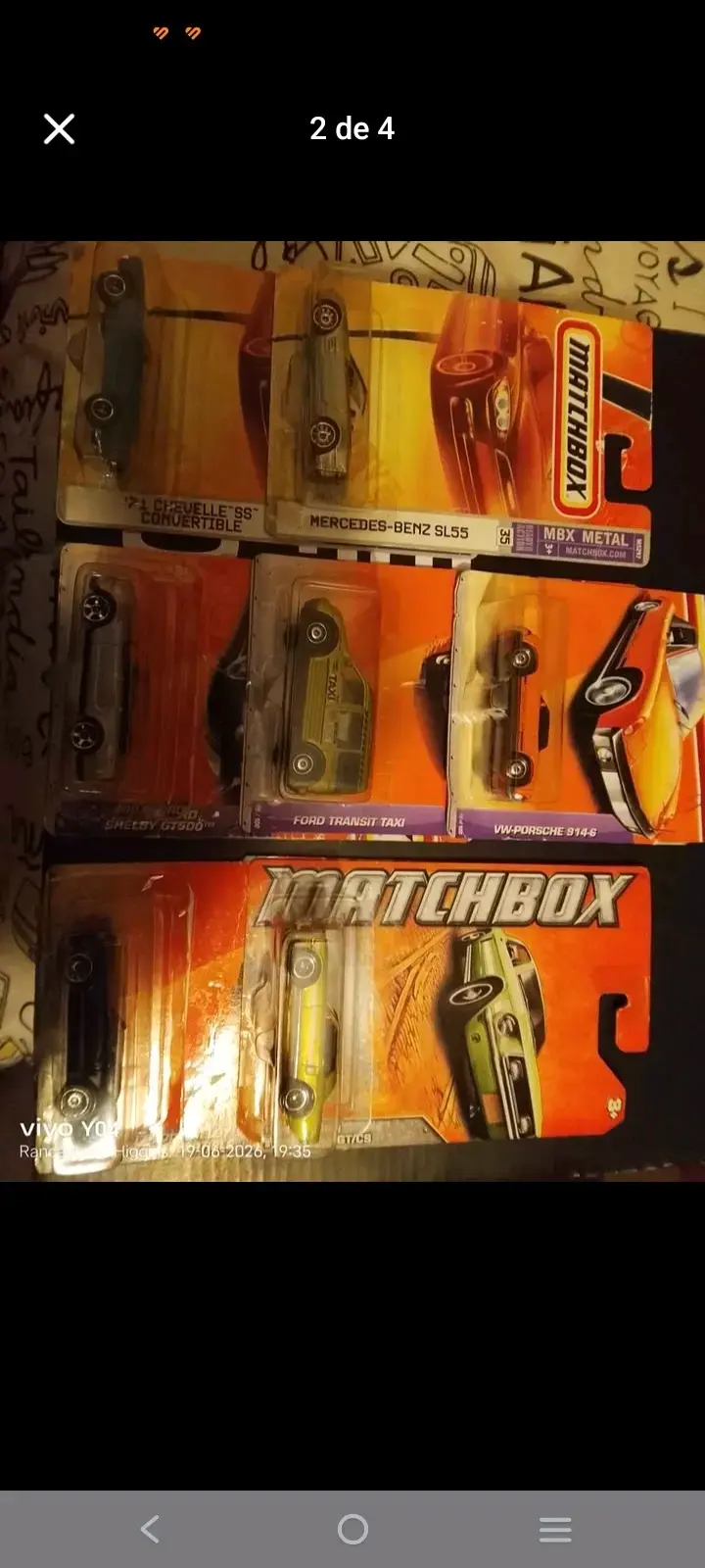 Set de autos Matchbox coleccionables - 3