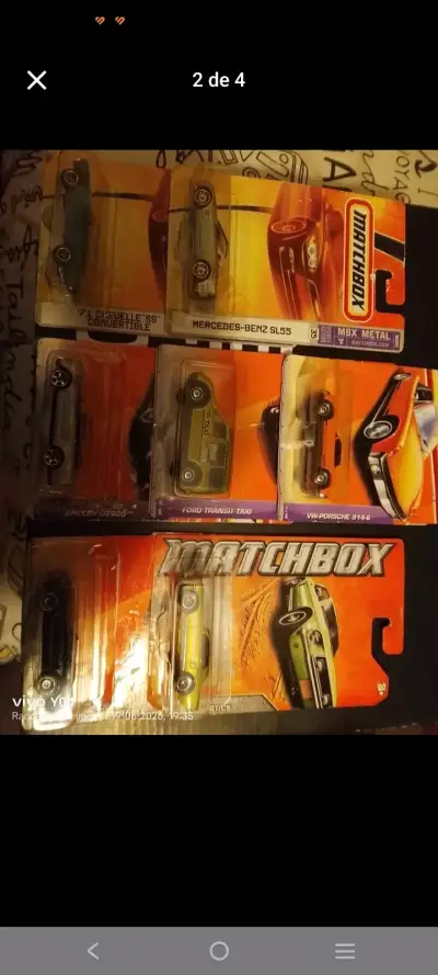 Set de autos Matchbox coleccionables - miniatura 3
