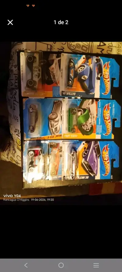 Set de autos Hot Wheels en blister - miniatura 1