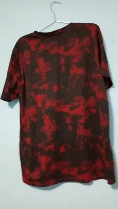 Polera deportiva Running roja y negra - miniatura 2