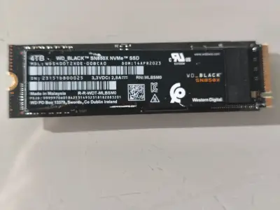 SSD NVMe WD_BLACK SN850X 4TB - miniatura 1