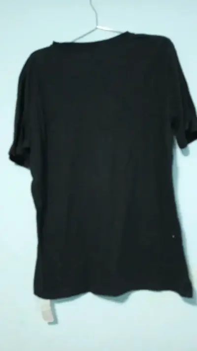 Polera Diadora negra con estampado - miniatura 2