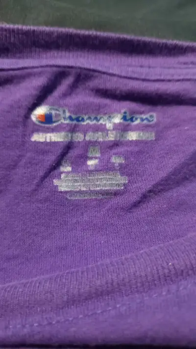 Polera Champion morada unisex - miniatura 3