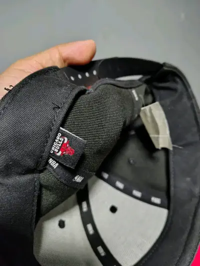 Gorra roja Chicago Bulls auténtica - miniatura 4