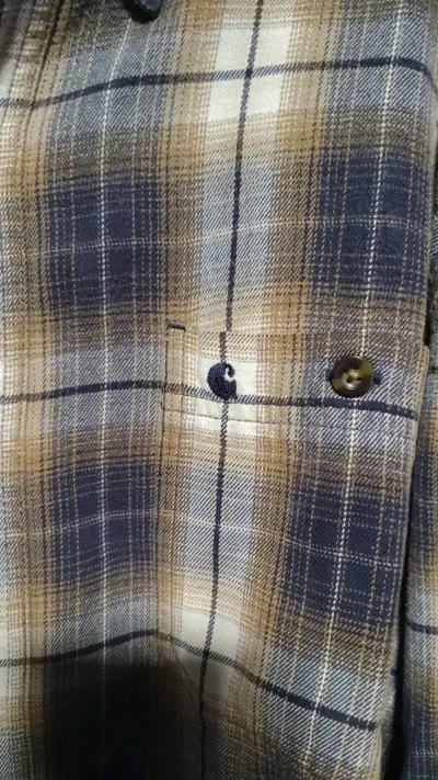 Camisa de franela Carhartt a cuadros - miniatura 2