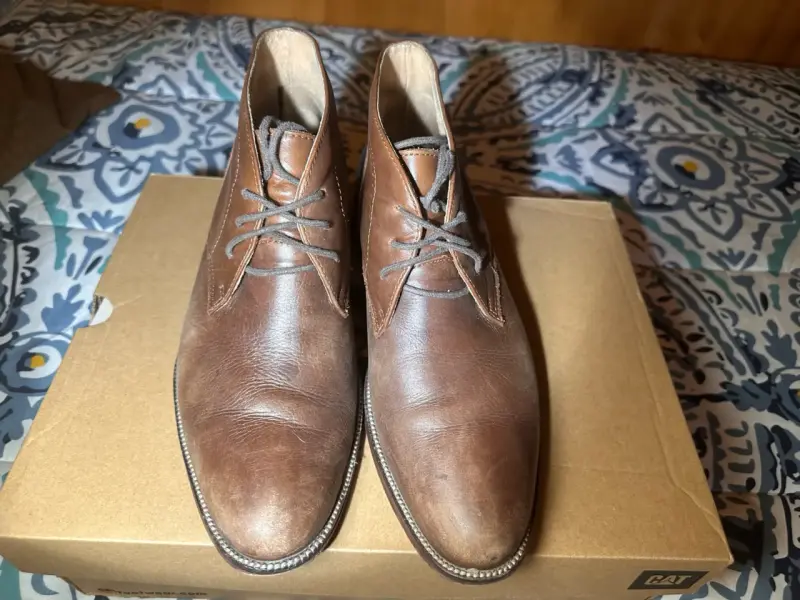 Botines de cuero para hombre - 2