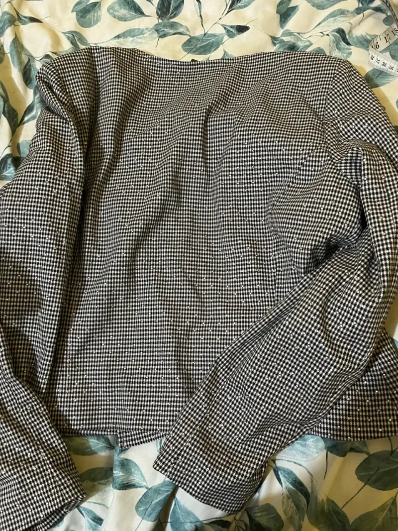 Chaqueta de cuadros iO - 3