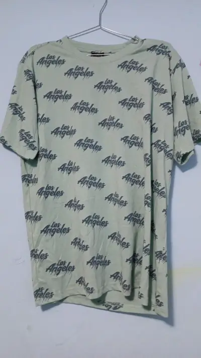 Polera estampada Los Angeles verde - miniatura 1