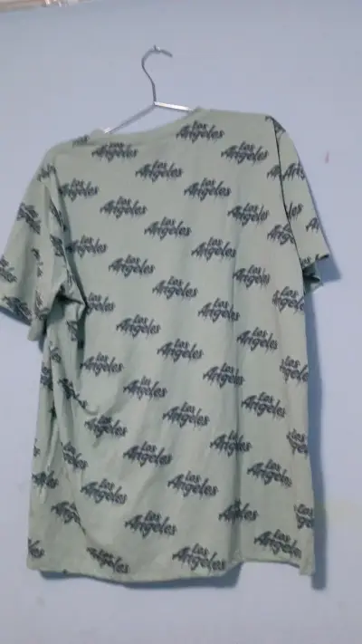 Polera estampada Los Angeles verde - miniatura 2