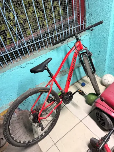 Bicicleta montaña roja Aro 29 - miniatura 1