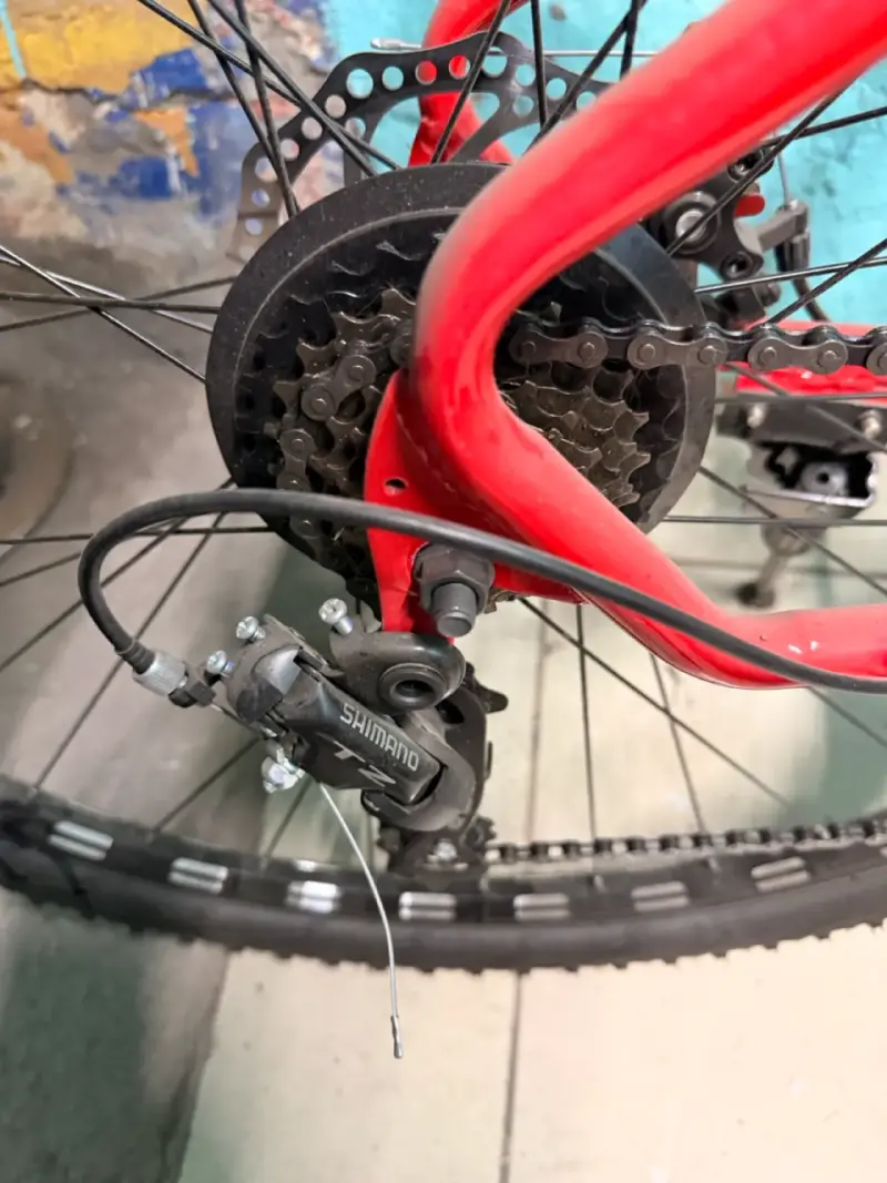 Bicicleta montaña roja Aro 29 - 4