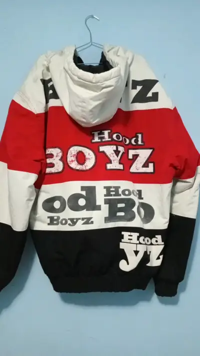 Chaqueta deportiva hood Boyz multicolor talla 4xl - miniatura 2