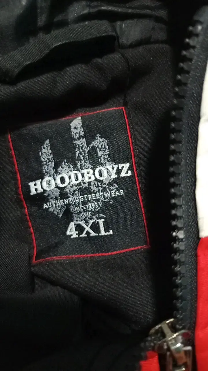 Chaqueta deportiva hood Boyz multicolor talla 4xl - 3