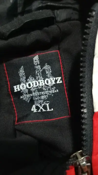 Chaqueta deportiva hood Boyz multicolor talla 4xl - miniatura 3