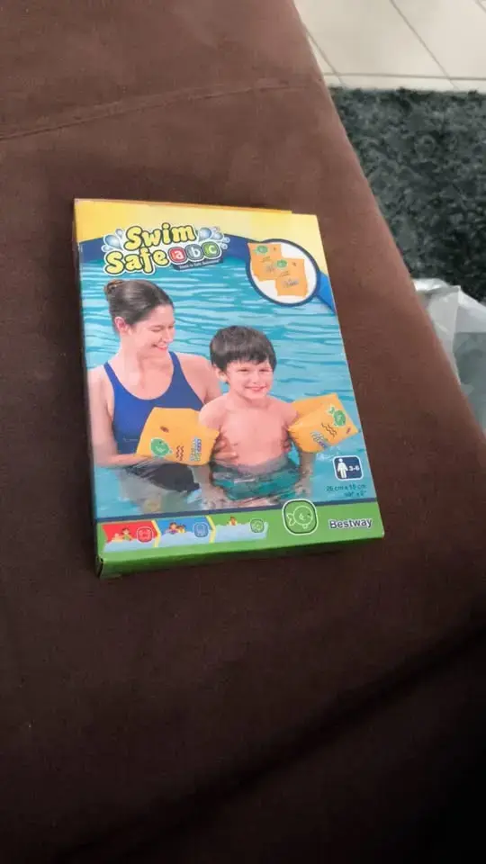 Brazaletes inflables Swim Safe para niños