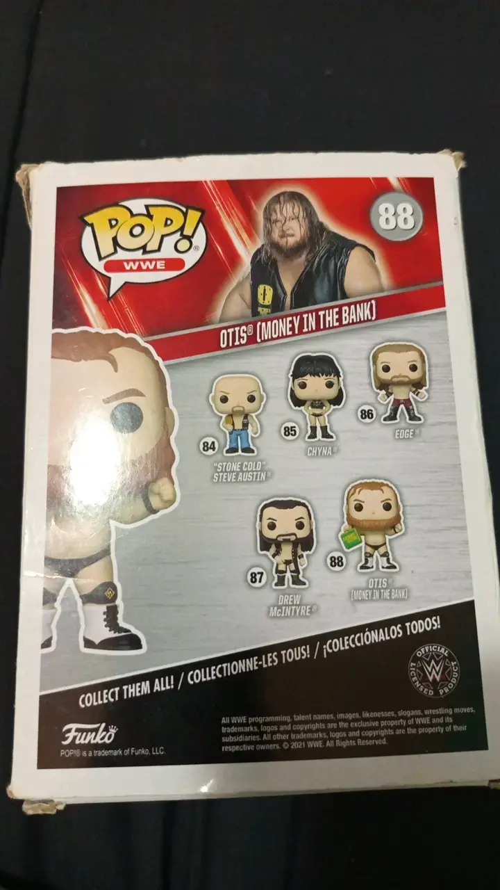 Figura Funko Pop WWE Otis 88 - 3