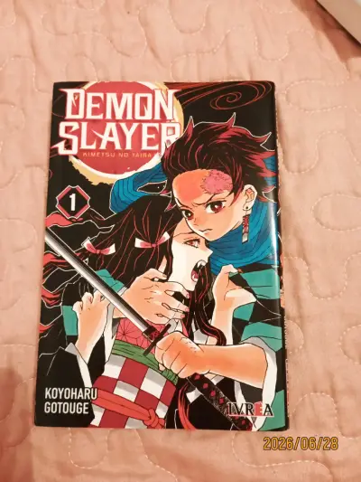 Manga Demon Slayer Volumen 1 - miniatura 1