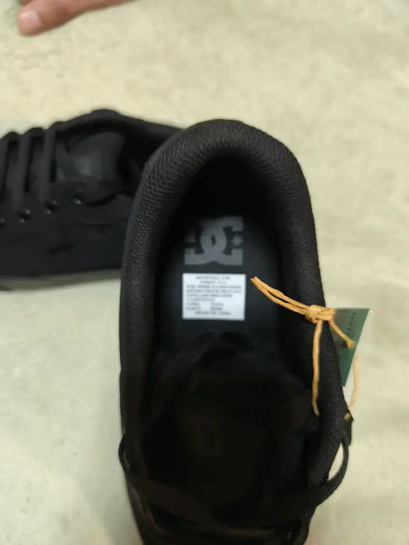Zapatillas DC negras para hombre - 3