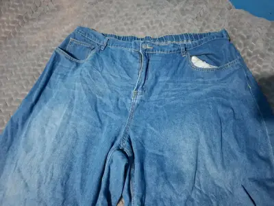 jeans de mezclilla azul - miniatura 4