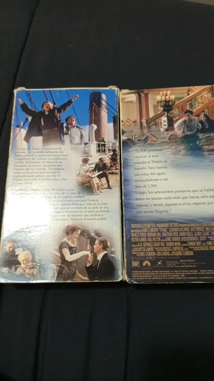 VHS de la película Titanic en buen estado - 3