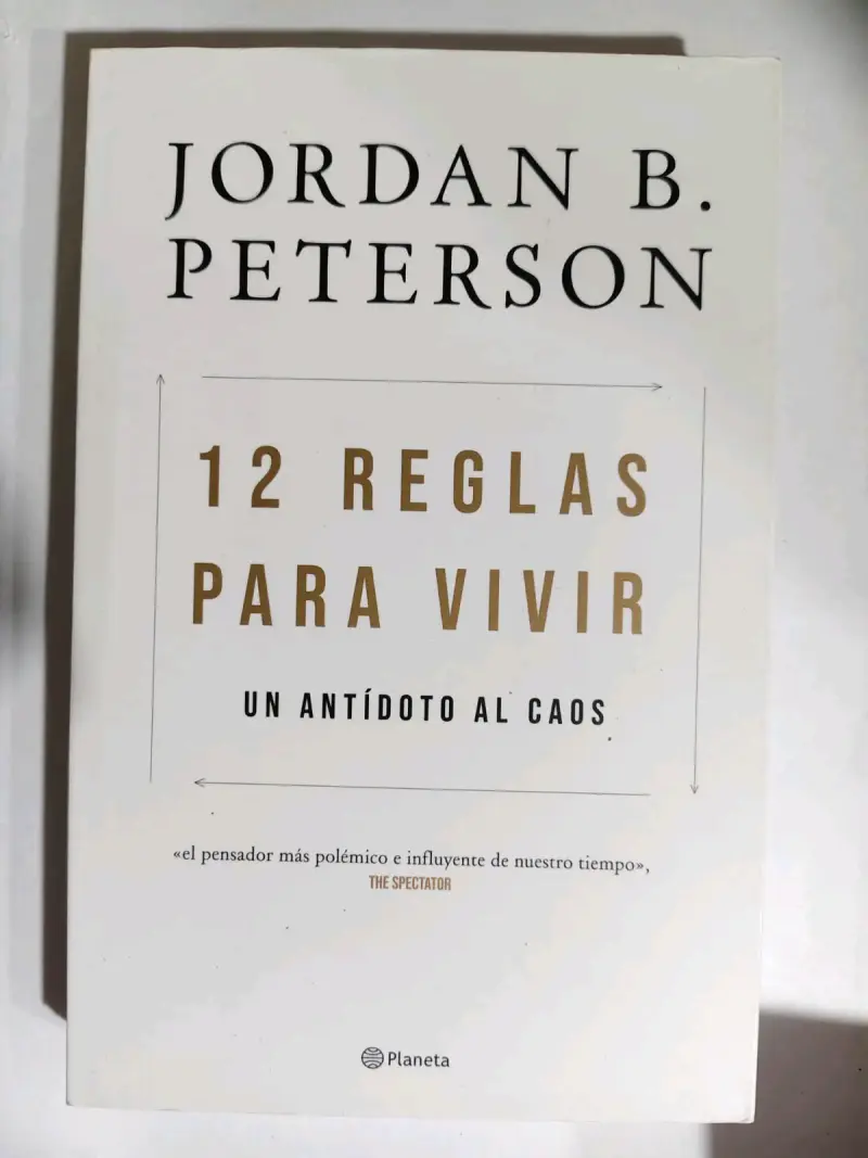 Libro '12 Reglas para Vivir' de Jordan B. Peterson