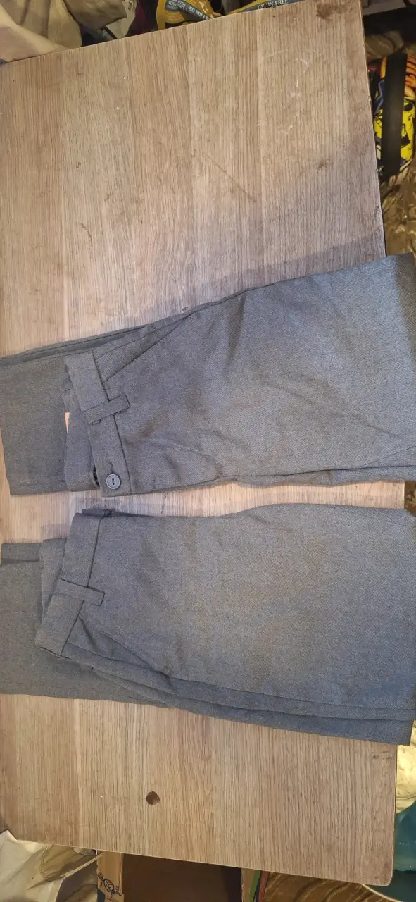 Pantalones escolares grises Hemis talla 10 - 2