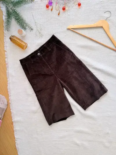 Bermudas de pana Zara S - miniatura 1