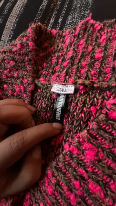 Cardigan de lana multicolor para mujer Americanino - miniatura 2