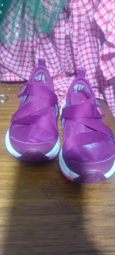 Zapatillas deportivas Adidas moradas - miniatura 1