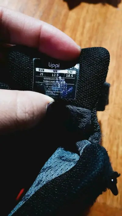 Zapatillas deportivas negras con naranja - miniatura 4