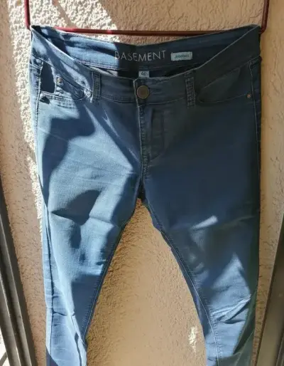 Jeans Basement azul talla 40 - miniatura 1