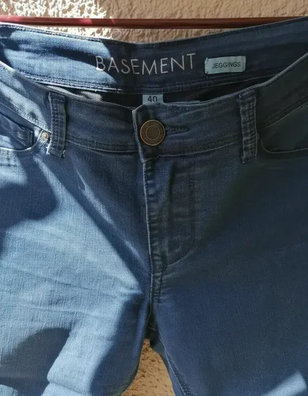 Jeans Basement azul talla 40 - 2