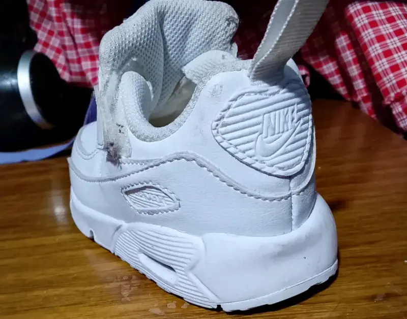 Zapatillas blancas para niños Nike Air Max - 3
