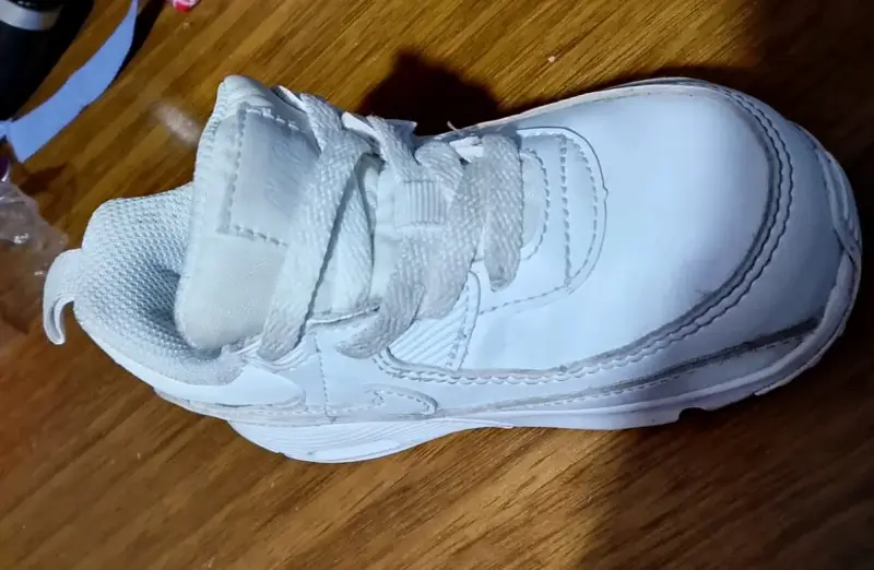 Zapatillas blancas para niños Nike Air Max - 4