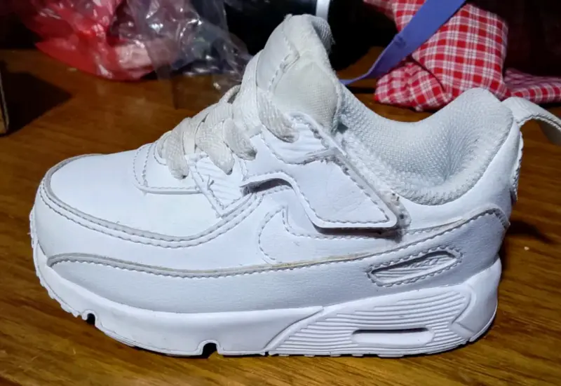 Zapatillas blancas para niños Nike Air Max - 5