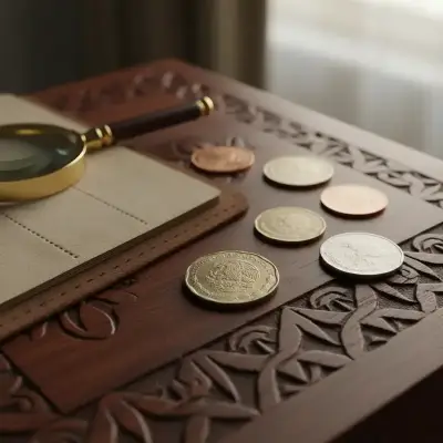 Moneda antigua de México con águila 50 centavos - miniatura 2