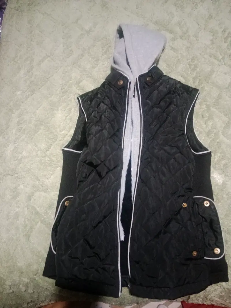 Chaqueta impermeable azul para hombre - 3