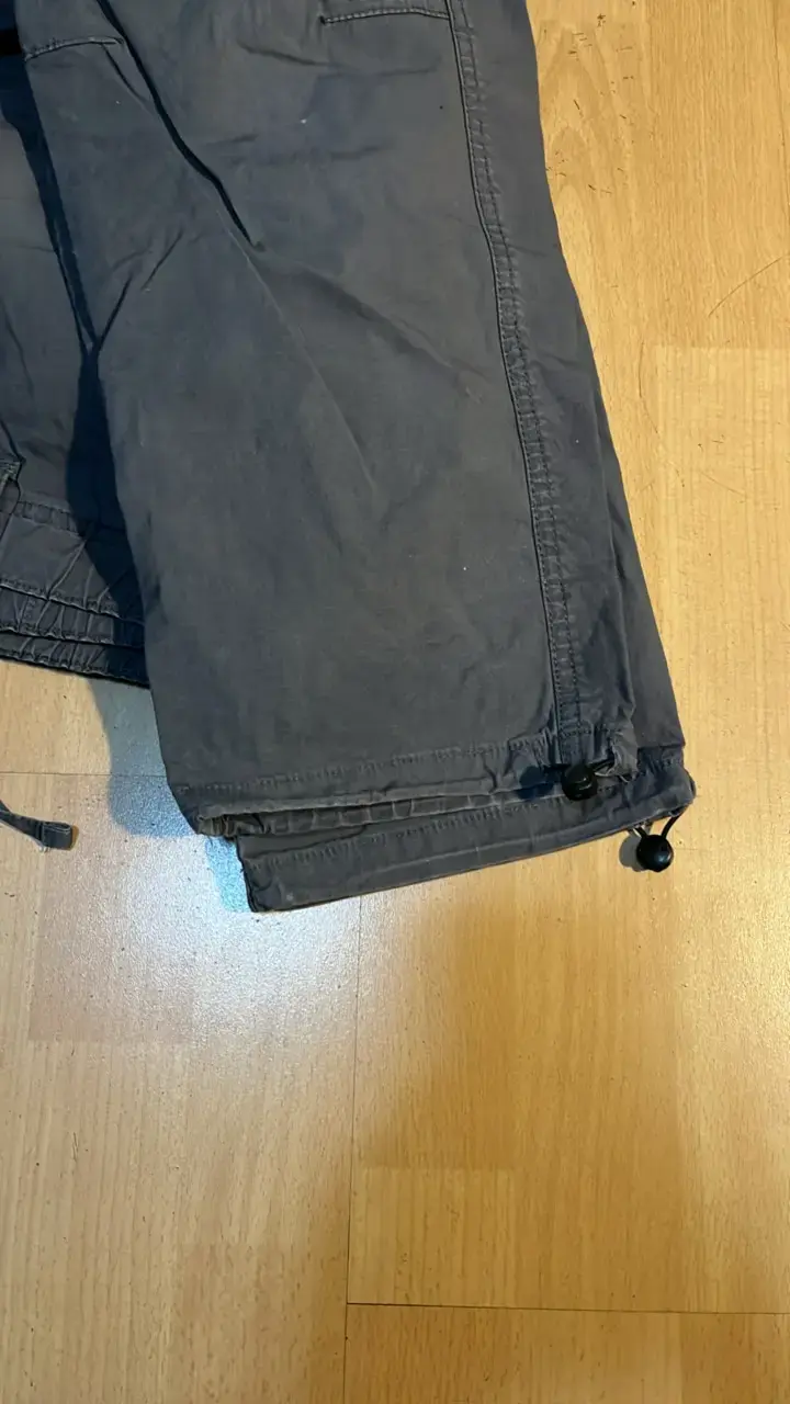 Pantalones cargo azul oscuro hombre - 4