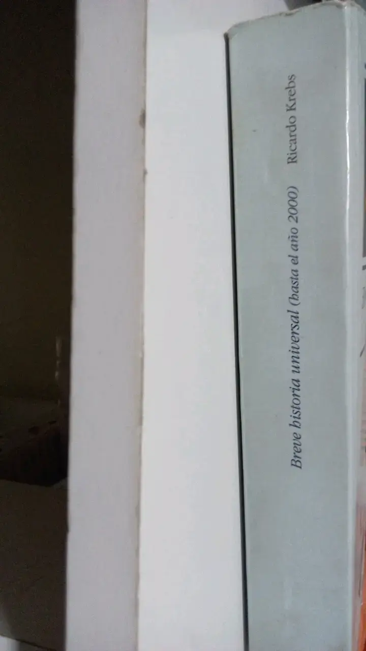 Libro Breve Historia Universal Ricardo Krebs - 2