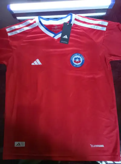 Camiseta roja selección chilena fútbol - miniatura 2