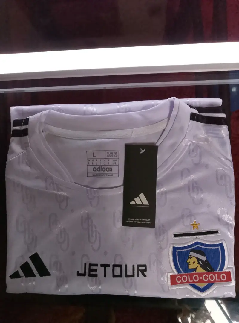 Camiseta Adidas Colo-Colo blanca talla L - 1