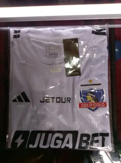Camiseta Adidas Colo-Colo blanca talla L - miniatura 4