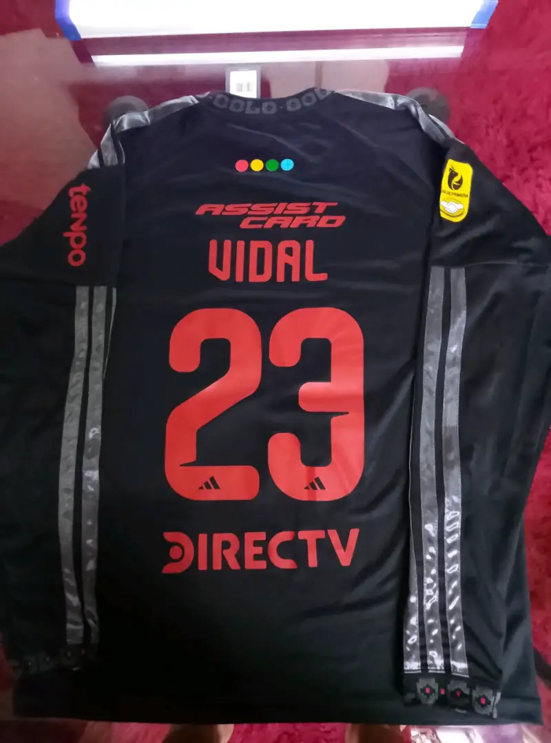 Polera Adidas Colo-Colo negra nueva - 2