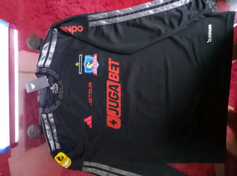 Polera Adidas Colo-Colo negra nueva - 3
