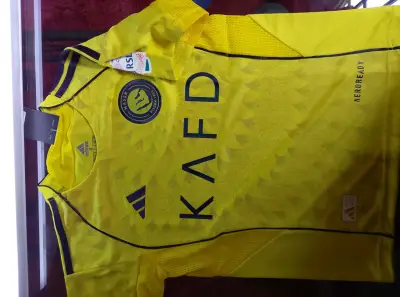 Camiseta amarilla Al Nassr Adidas - miniatura 4