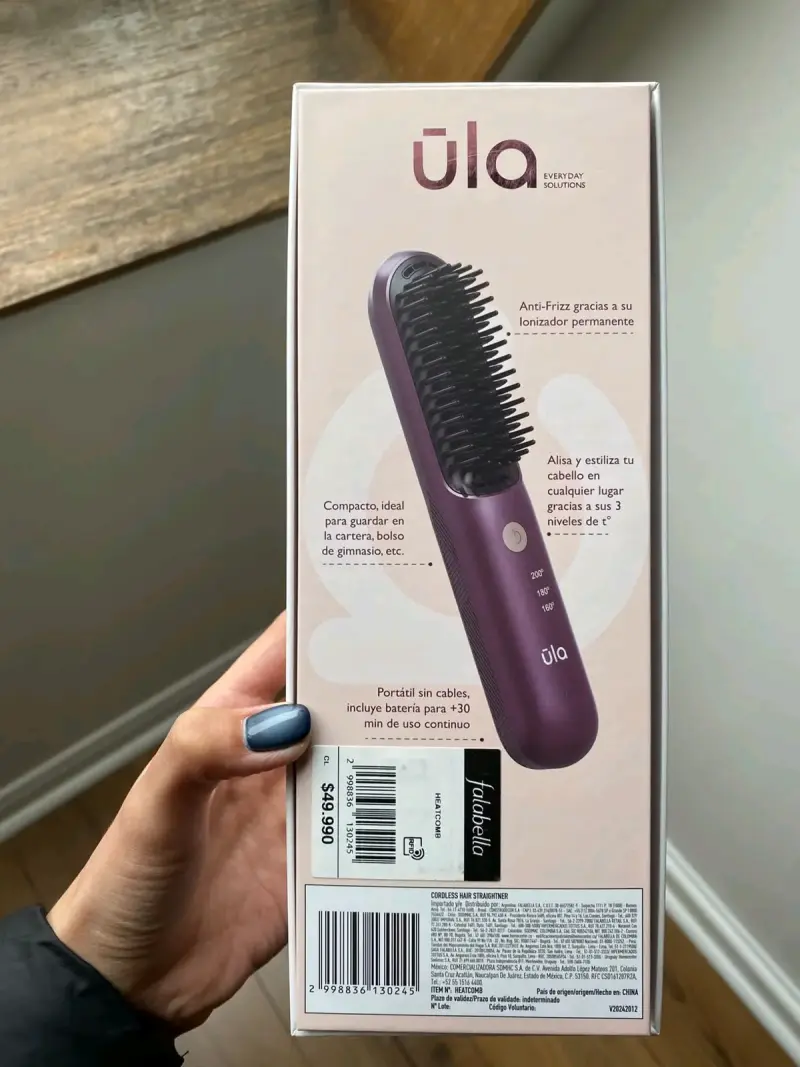 Cepillo alisador de cabello Úla - 3